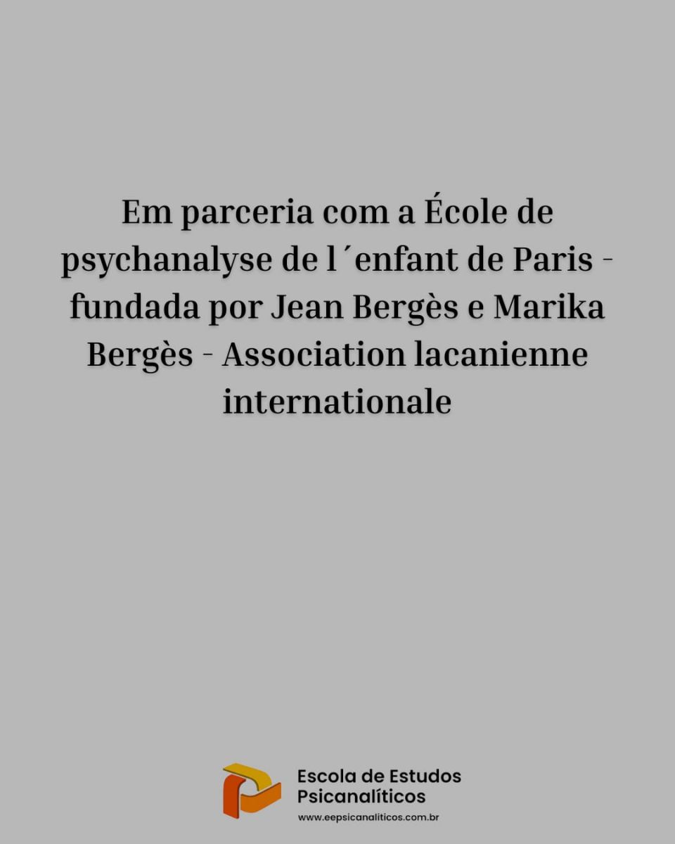 Escola de Estudos Psicanal�ticos - 